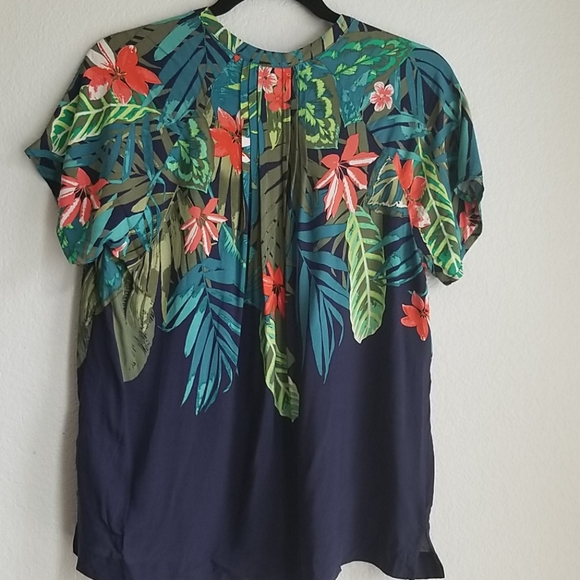 Old Navy Summer Hawaiian Print Top - Picture 3 of 3